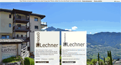 Desktop Screenshot of hotel-lechner.com