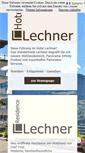 Mobile Screenshot of hotel-lechner.com